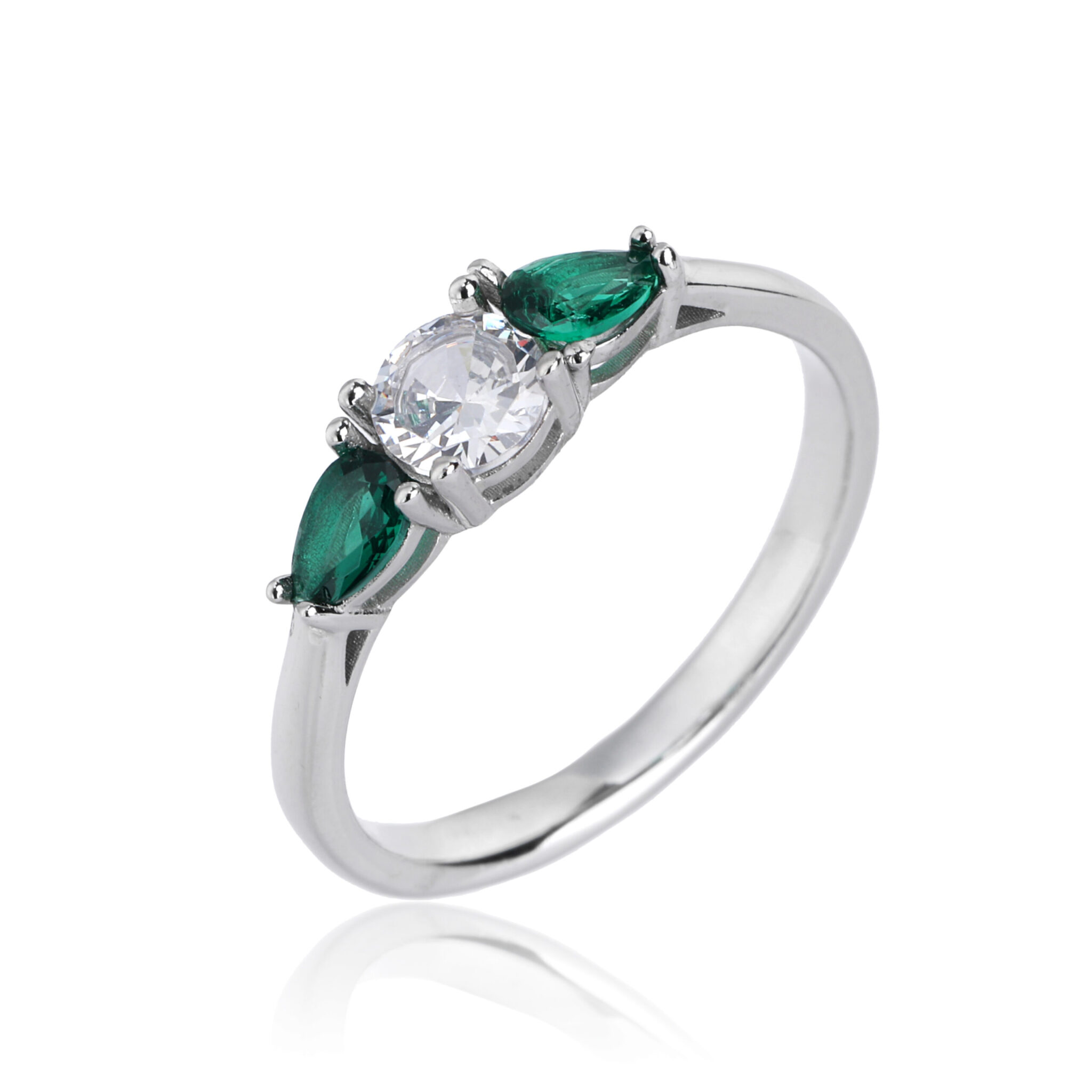 טבעת ZSI251-1GREEN - 4