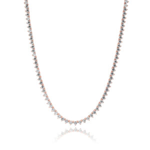 שרשרת טניס שפיצים ZSI436-2-40cm-3mm
