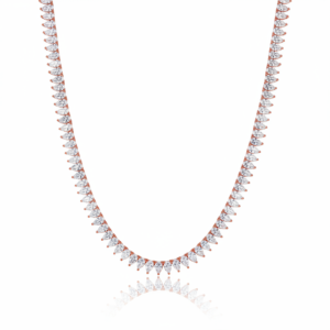 שרשרת טניס ציפוי BKSI008-2-3X5MM-40CM