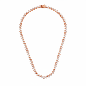 שרשרת טניס ציפוי BKSI009-2-4X6MM-40CM