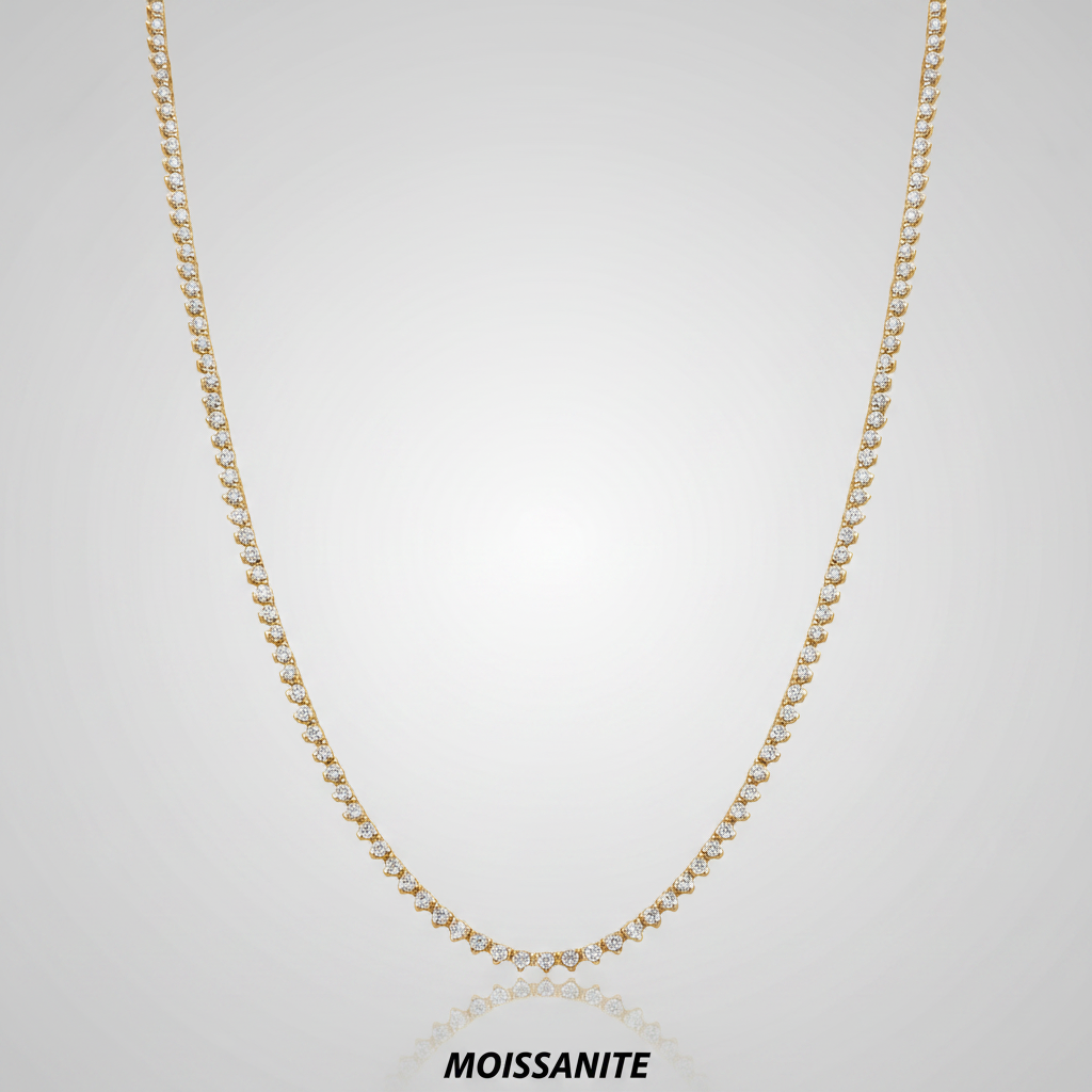 שרשרת טניס מוסונייט mosi008-3mm-12ct–3-M