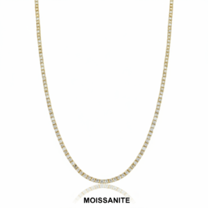 שרשרת טניס מוסונייט mosi004-2.5mm-8.46ct--3-M