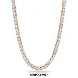 שרשרת טניס מוסונייט mosi006-4mm-29.4ct--2-M
