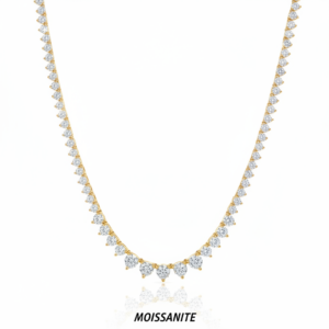 שרשרת טניס מוסונייט mosi007-3-5mm-15.1ct--3-M
