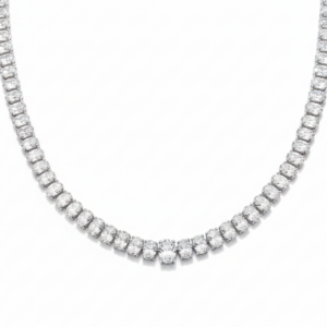 שרשרת טניס ציפוי BKSI017-1-4X6MM+5X7MM-42CM