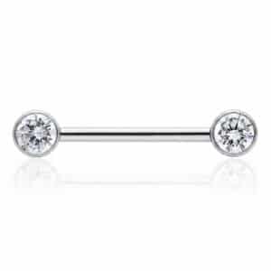 2 יח' - בארבל פטמה Lumipierce  lpni013-1.6*14*5/5mm -