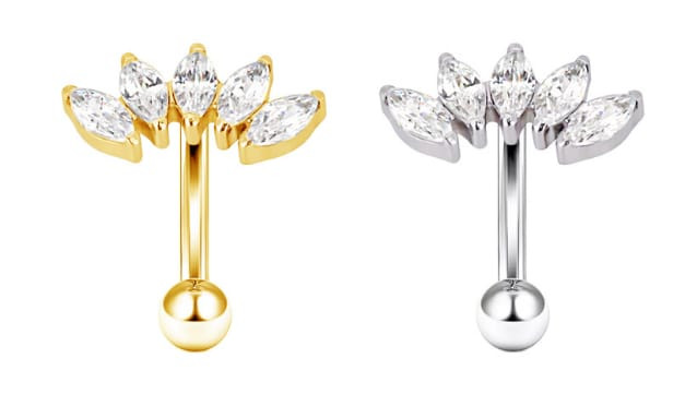 2 יח’ – טבור Lumipierce טיטניום lpb028-1.6*8*4mm ball