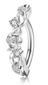 2 יח’ – טבור Lumipierce טיטניום lpb030-1.6*10mm