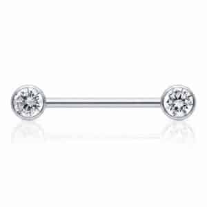 2 יח' - בארבל פטמה Lumipierce  lpni012-1.6*14*4/4mm -