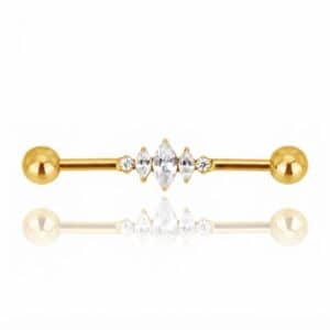 2 יח' - בארבל אינדסטריאל Lumipierce טיטניום lpind007-1.6*38*5mm