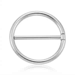 2 יח' - חישוק פטמה Lumipierce  lpni007-1.6+1.6*14 mm -