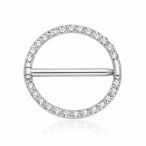 2 יח' - חישוק פטמה Lumipierce  lpni008-1.6+1.6*14 mm -